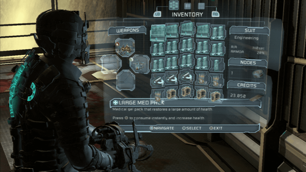 Dead Space UI