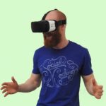 man-using-vr