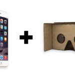 iphone and cardboard