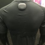 QUS shirt back and sensor