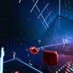 beat saber vr gameplay