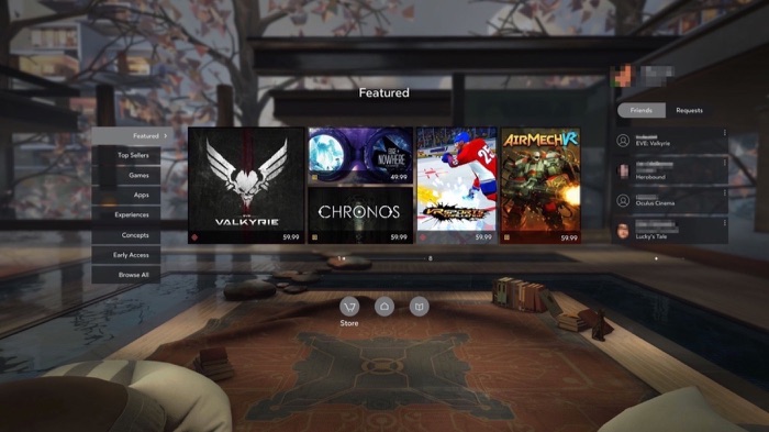 Vr outlet oculus store
