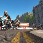Zwift cycling event