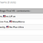 NA stage 3 qualified teams after cup 9