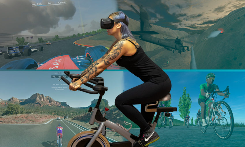 Virzoom shop bike controller