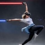 Beat Saber woman