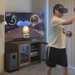 Michael Wells playing Box VR