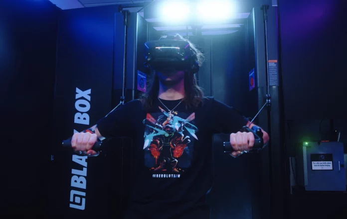 Black Box VR chest press