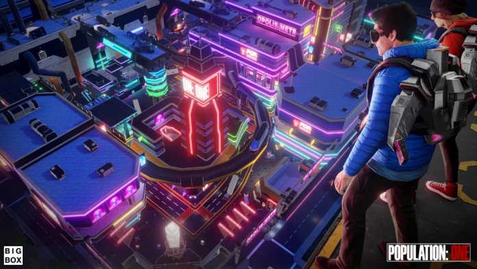 Metropolis overlooking